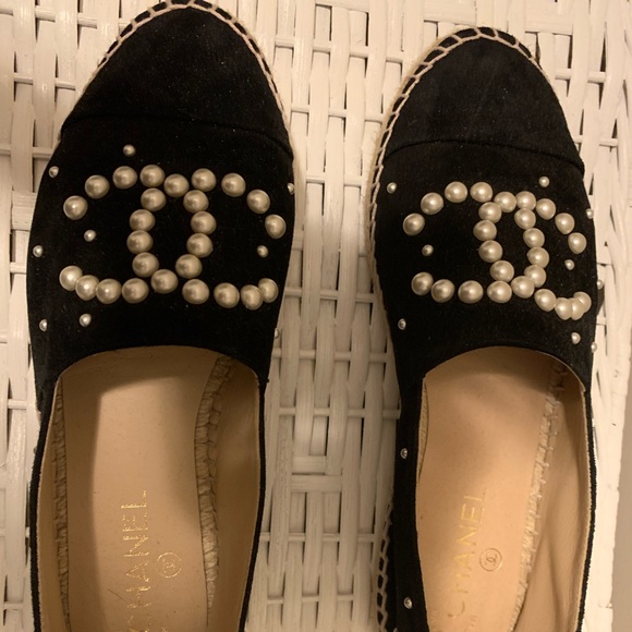 Authentic Chanel Espadrilles - Picture 1 of 6